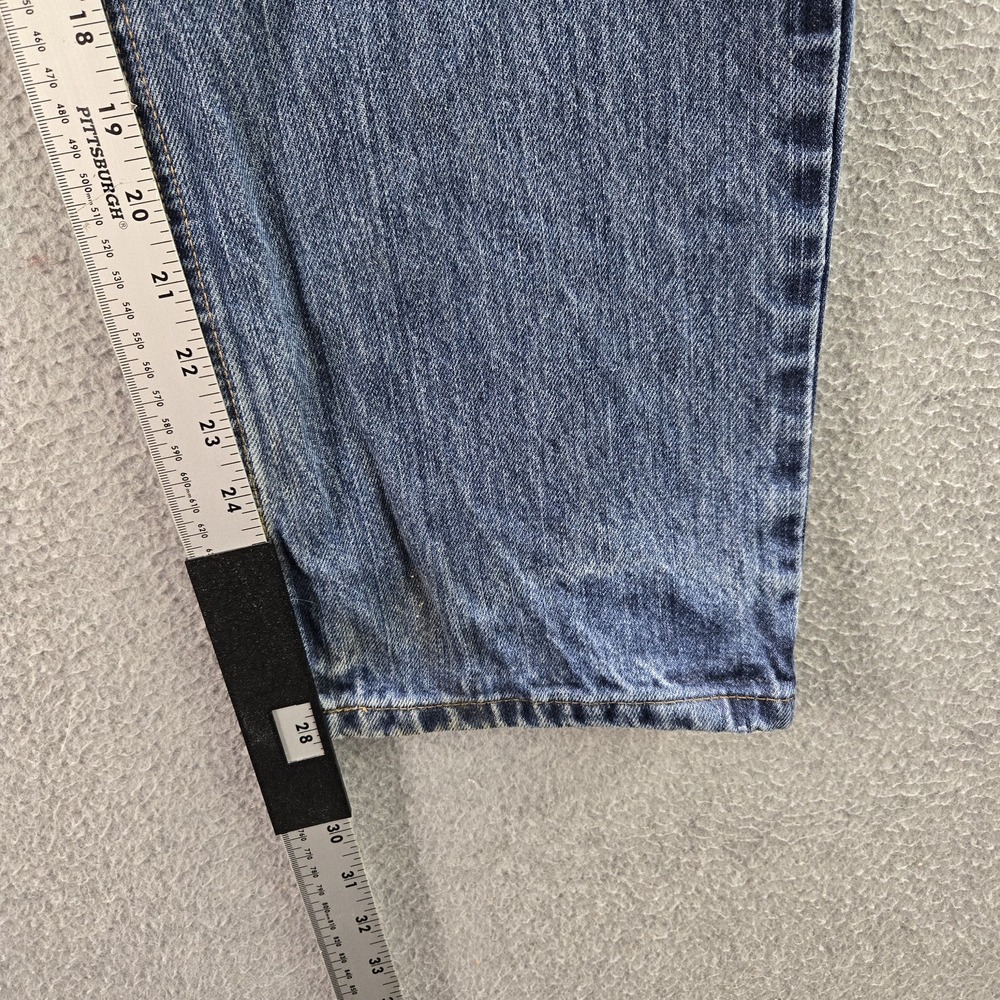 Cinch Men Jeans 30X30 Blue Denim Black Label 002 Rigid Cowboy Taper 28" Inseam - Picture 8 of 11